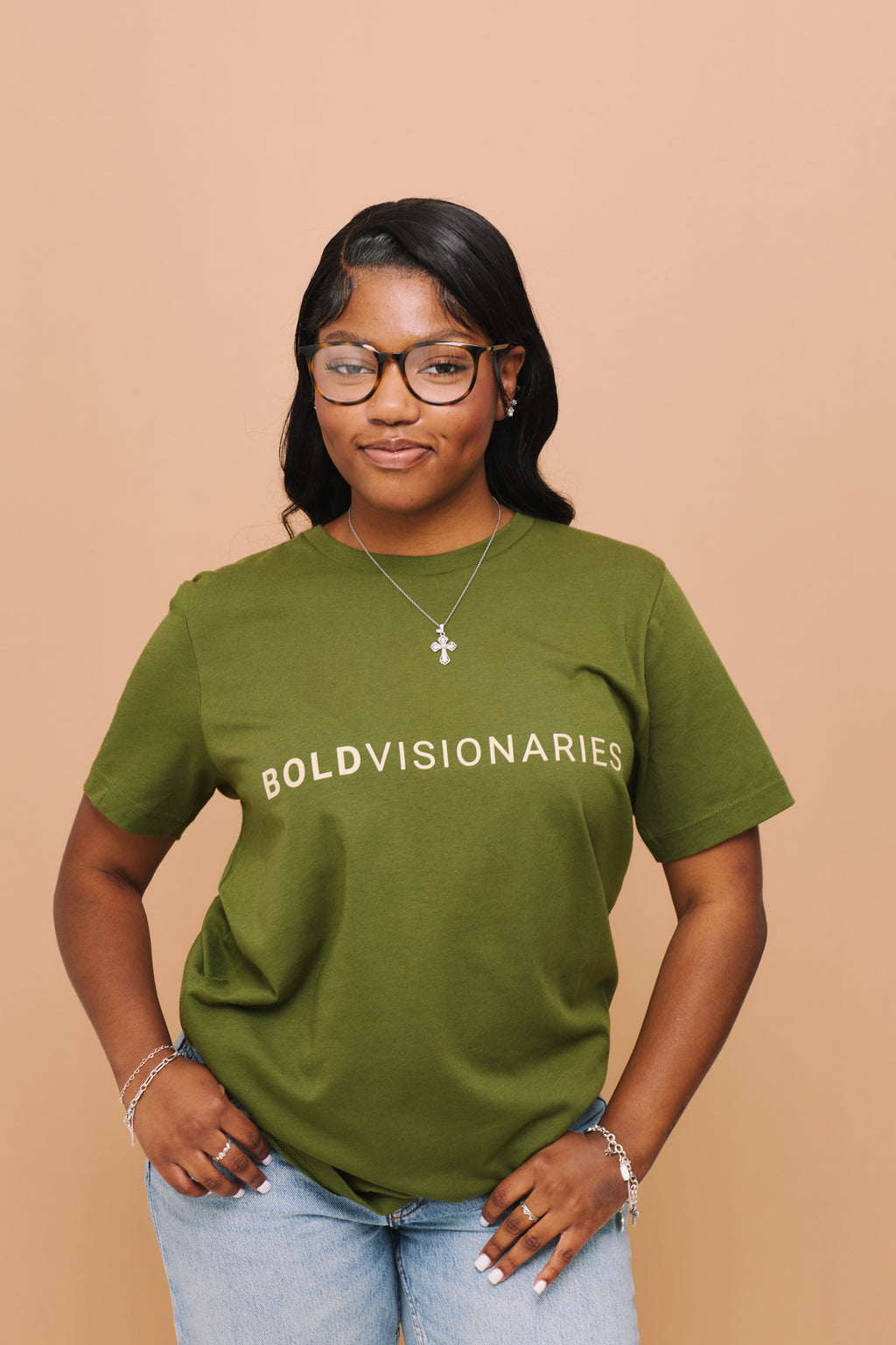 Visionaries Classic Tee - Olive