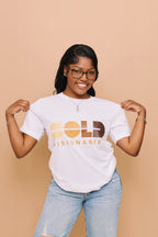 Bold Standard Tee - White