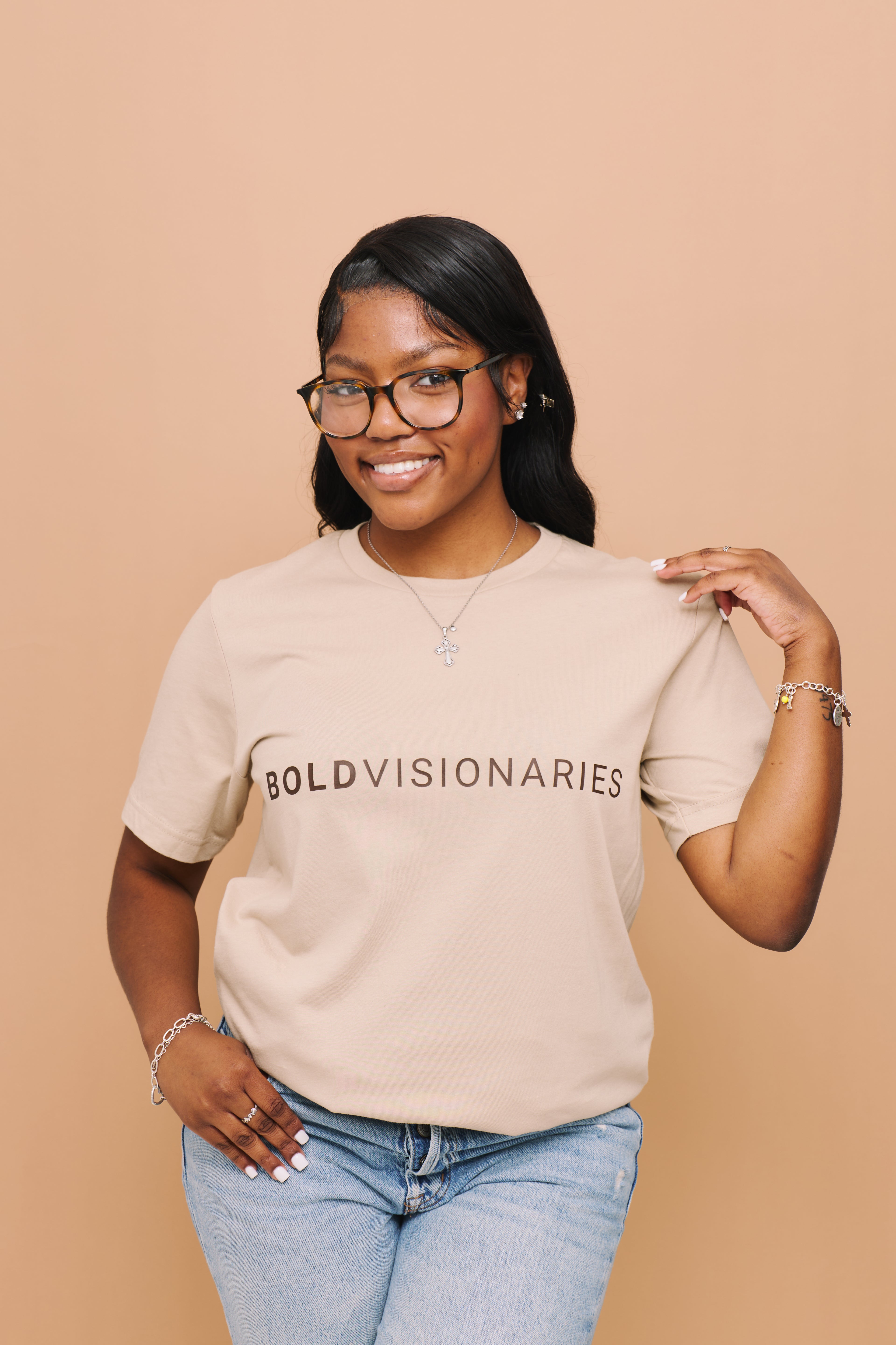 Visionaries Classic Tee - Tan