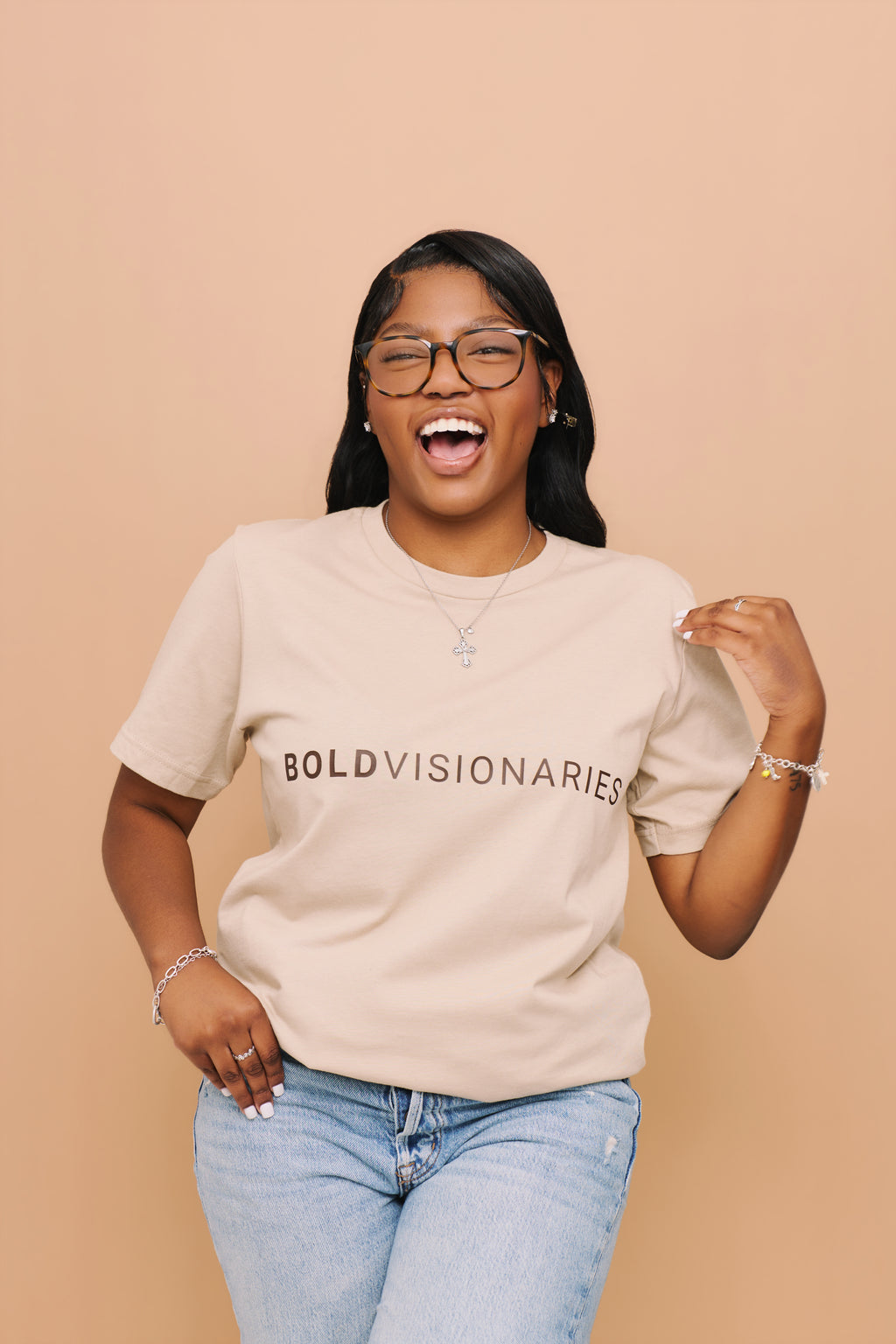 Visionaries Classic Tee - Tan